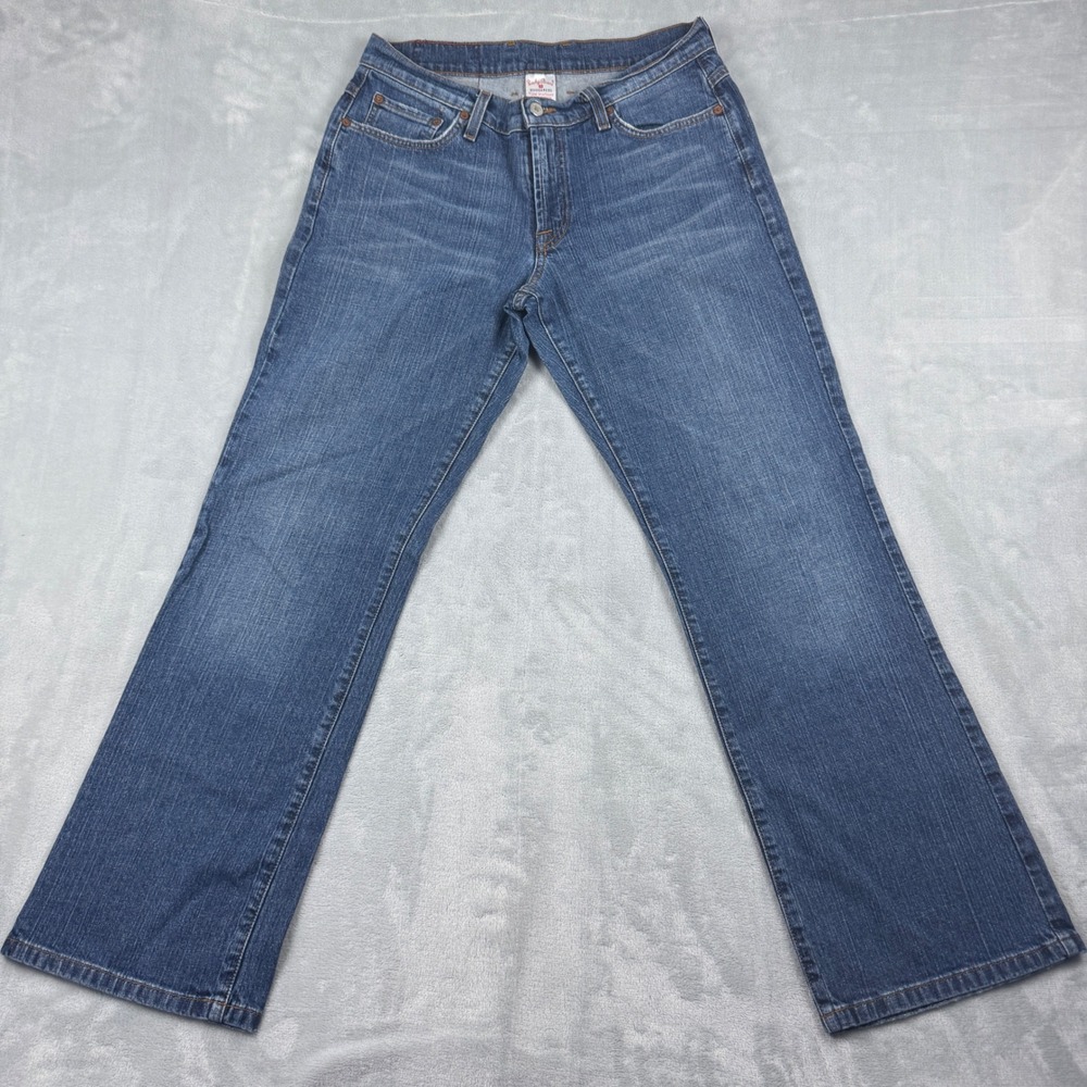 Y2K Lucky Brand Rider Fit Relaxed Bootcut Jeans Medium Wash Men's Size 10/30‎